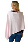 PONCHO SCARF - soft pink